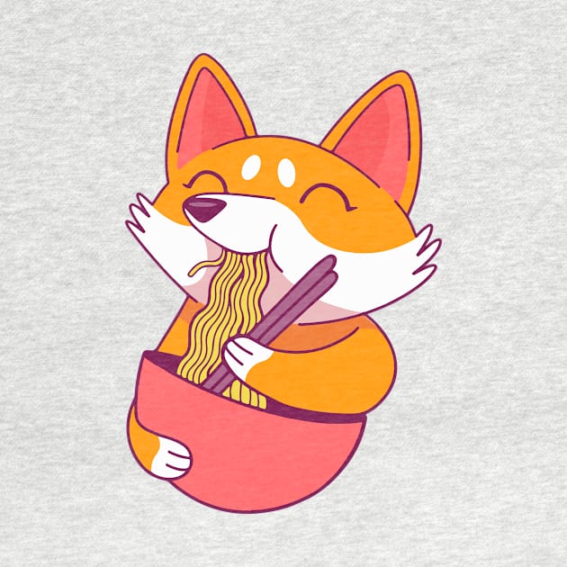 Corgi Ramen by timegraf